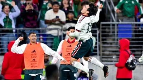 ¡Gilberto Mora histórico! Marca su primer gol con el Tri y rompe récord de Manuel Rosas