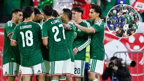 Víctor Guzmán se estrena como goleador con México y empata ante Perú con cabezazo al ángulo