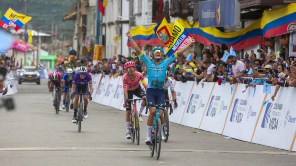 Harold Tejada en el Tour Colombia