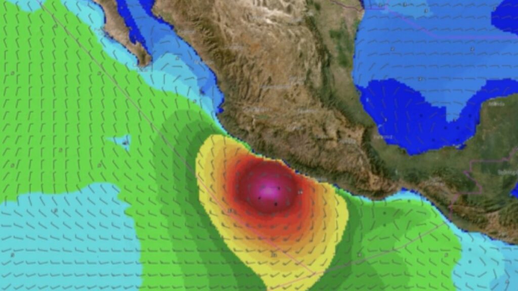 El huracán Polo, categoría 5, amenaza las costas de Guerrero tras fortalecerse rápidamente por El Niño, aquí las categorías de este fenómeno