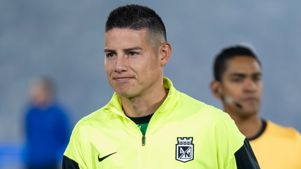 James Rodríguez, jugador de Atlético Nacional. - Vizzor Image.