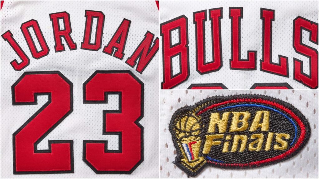 Histórico jersey de Michael Jordan