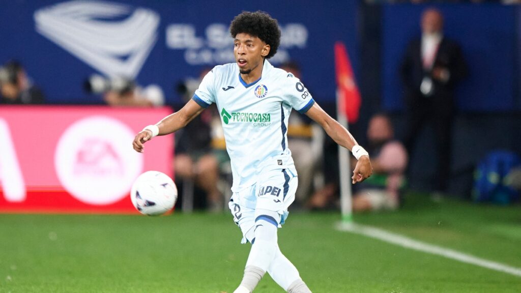 Johan Mojica fue titular con Getafe ante Celta de Vigo