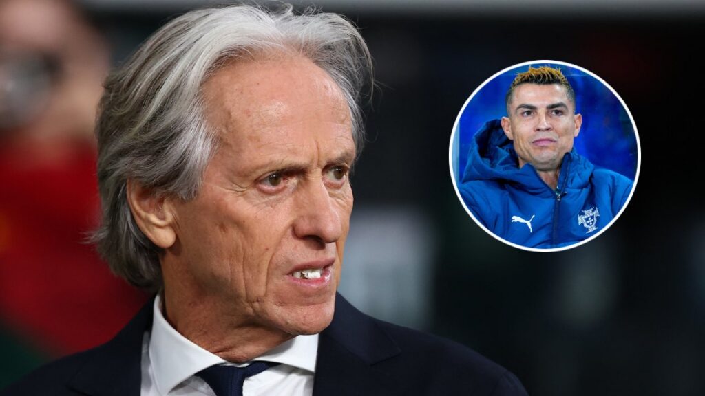 Jorge Jesús y Cristiano Ronaldo