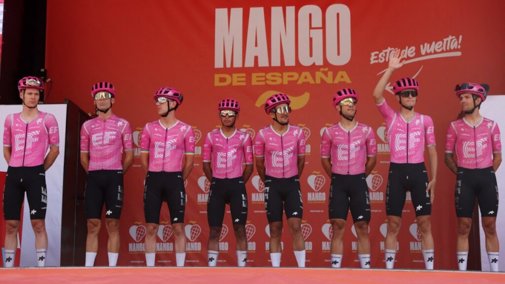 EF Easy Post en la Vuelta a España 2026.