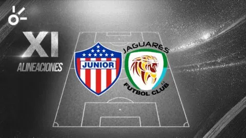 Posibles alineaciones del Junior vs Jaguares por Liga BetPlay Dimayor 2026-II