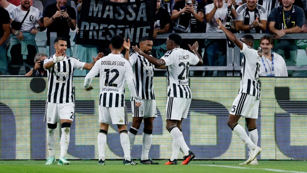 Juventus derrota al Atalanta