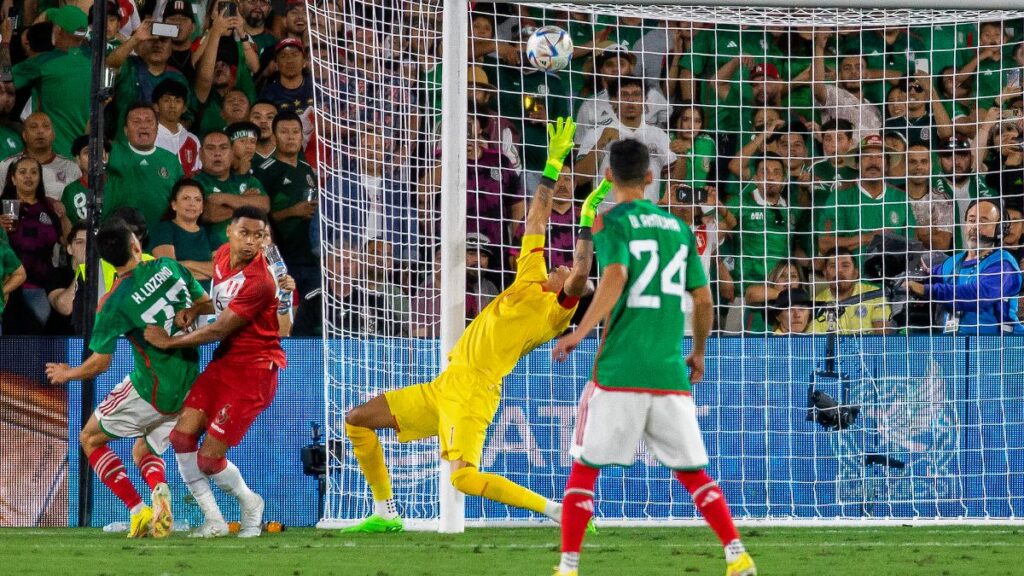 Chucky Lozano anotó gol vs Perú en 2022