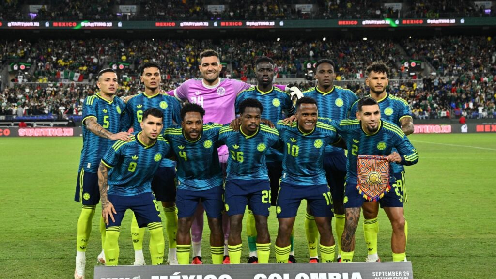 Selección de Colombia enfrentó a México en Baltimore