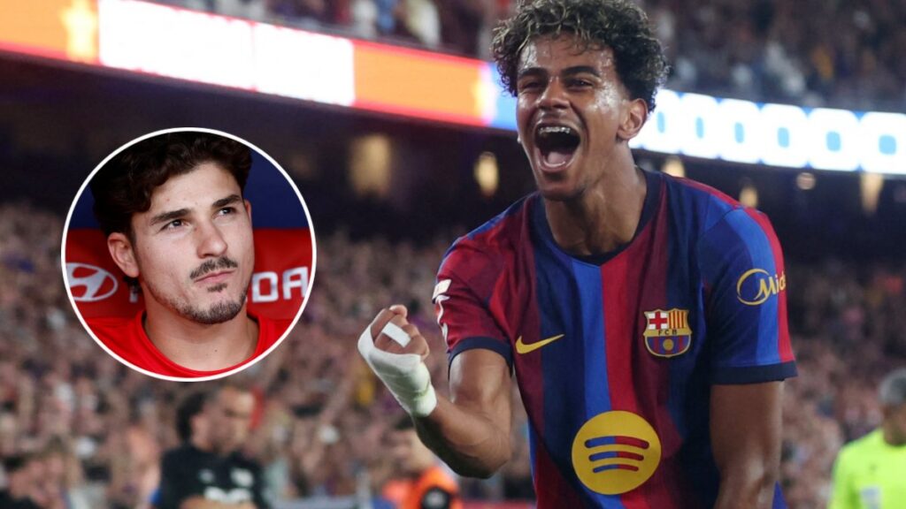 Lamine Yamal fue premiado como el mejor jugador en la Gala AFE y afirmó que el Barcelona tiene una gran plantilla sin Julián Álvarez.