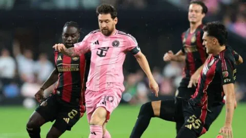 Messi y el Inter Miami dejan ir el triunfo en casa ante Atlanta United