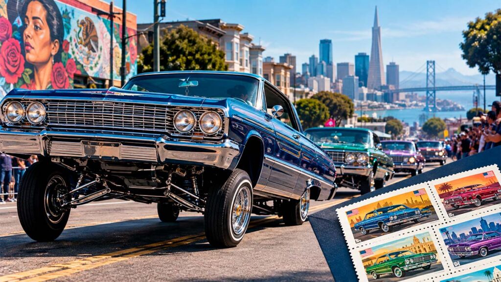 De las calles de los barrios mexicano-americanos a las estampillas de USPS, el lowrider vive una nueva etapa de reconocimiento en Estados Unidos.