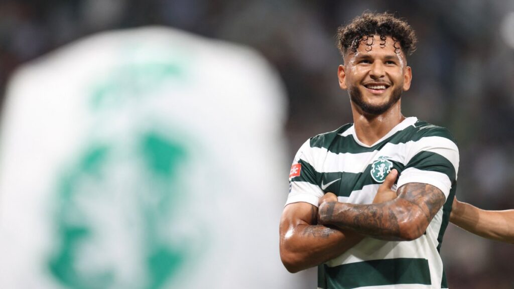Luis Suárez en Sporting de Lisboa.