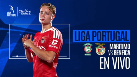 Marítimo vs Benfica en vivo la Liga de Portugal 2026: transmisión, goles y resultados de la jornada 5