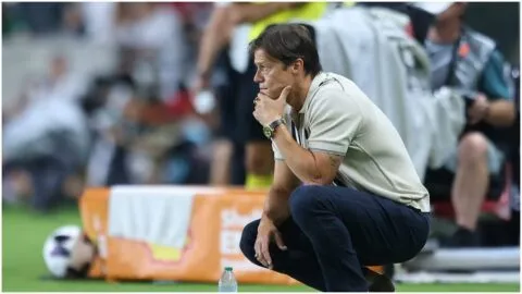 Matías Almeyda, inconforme tras el Clásico Regio: “No voy a festejar un empate”