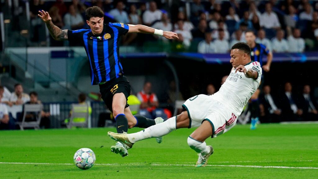 Mbappé marca en la jornada 1 de la Champions entre Real Madrid e Inter de Milán