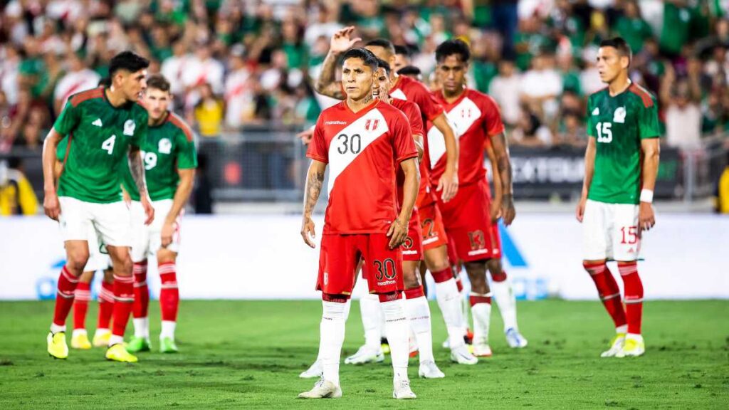 México y Perú jugaron por última vez en un amistoso en 2022