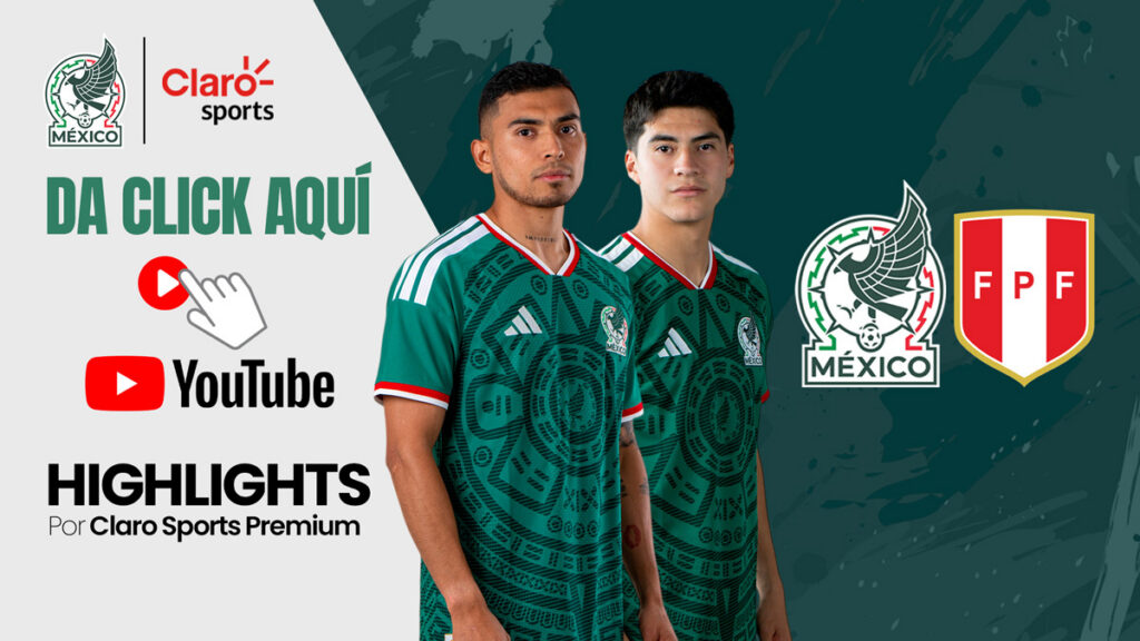 México vs Perú: Víctor Guzmán rescata la segunda igualdad en el mismo número de partidos de la naciente Era Márquez