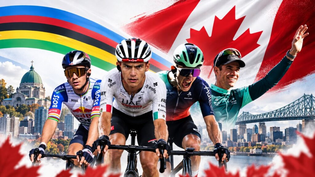 Candidatos a ganar el Mundial de ciclismo en Canadá.