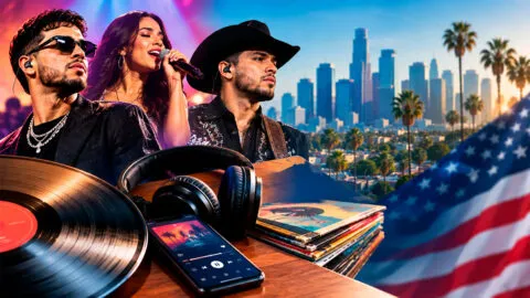 La música latina ya representa 9 de cada 100 dólares del mercado musical de EE.UU.