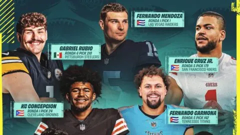 La representación latina en la NFL: los jugadores que destacan en la temporada 2026