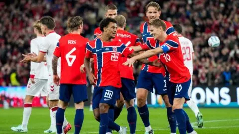 Termina la sequía: Noruega logra su primera victoria ante Dinamarca desde 1998