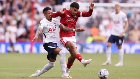 Nottingham Forest y Tottenham no despegan: empate sin goles en City Ground