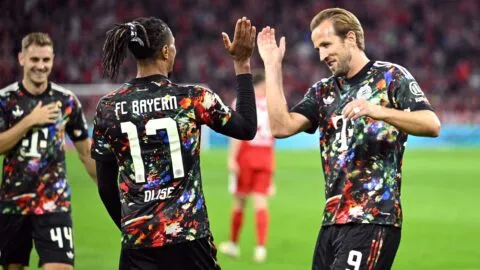 Bayern Munich arrasa con Unión Berlín y se mantiene invicto en la Bundesliga