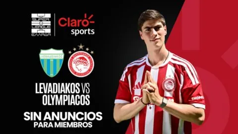 Hormiga González en vivo: transmisión del Levadiakos vs Olympiacos en la Superliga de Grecia; goles y resultado de la jornada 5