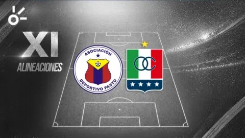 Posibles alineaciones del Deportivo Pasto vs Once Caldas por la Liga BetPlay 2026-II