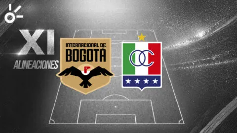 Posibles alineaciones de Internacional de Bogotá vs Once Caldas por la Liga BetPlay Dimayor 2026-II