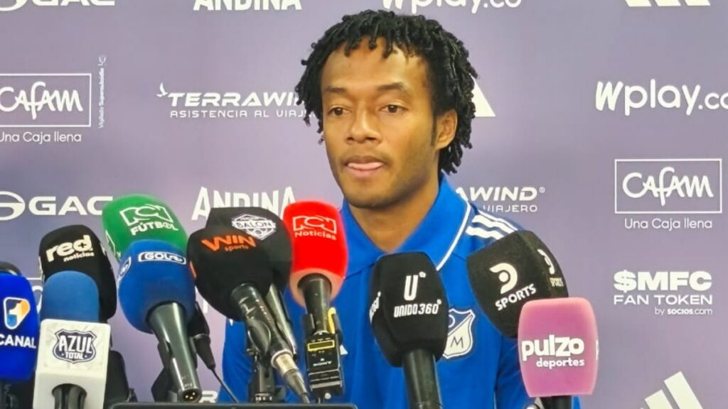 Juan Guillermo Cuadrado fue presentado oficialmente en Millonarios