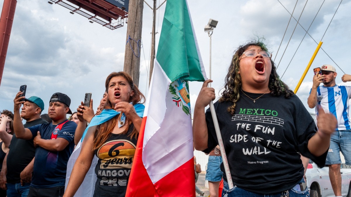 La tensión entre manifestantes y autoridades aumentaron en Austin por el caso Wilber Garcés.