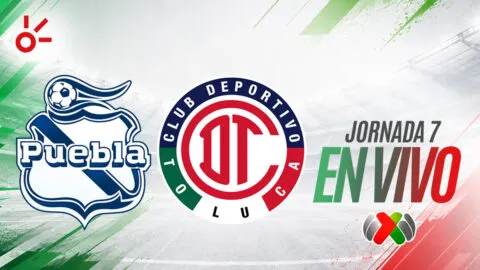 Puebla vs Toluca en vivo el partido de la jornada 7 de la Liga MX: resultado y goles hoy, Apertura 2026