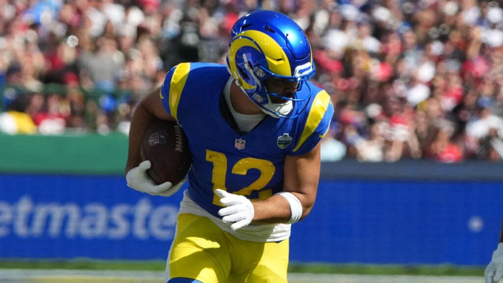 Puka Nacua no entrena con Rams y queda en duda para el Monday Night Football ante Giants