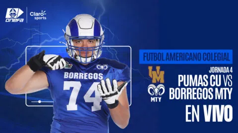 Pumas CU vs Borregos Monterrey, en vivo: transmisión de la Semana 4 de la ONEFA 2026, hoy 25 de septiembre