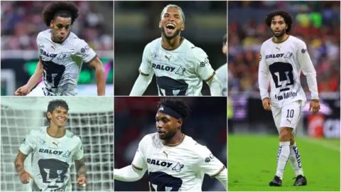 Pumas, una vitrina extranjera: presumen convocados internacionales, pero carecen de seleccionados mexicanos