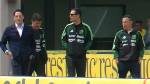 Rafael Márquez visita el entrenamiento del América previo a su primera convocatoria con Selección Mexicana