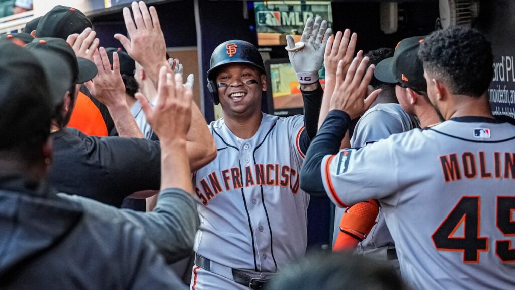 Rafael Devers consigue un récord de los Giants que solo tenían Barry Bonds y Willie Mays
