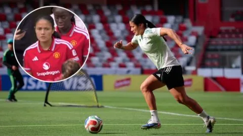Rebeca Bernal debuta con Manchester United en la derrota ante el Chelsea