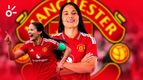 Rebeca Bernal marca doblete en su primer partido como titular con el Manchester United
