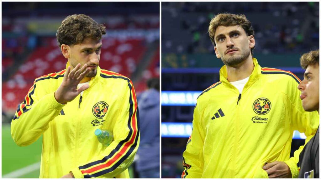 Santiago Ramos Mingo y Santiago Bueno previo al América vs Cruz Azul