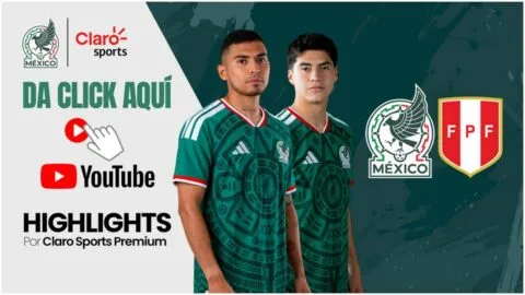 México vs Perú: resumen en video, goles y resultado final del partido amistoso de Fecha FIFA
