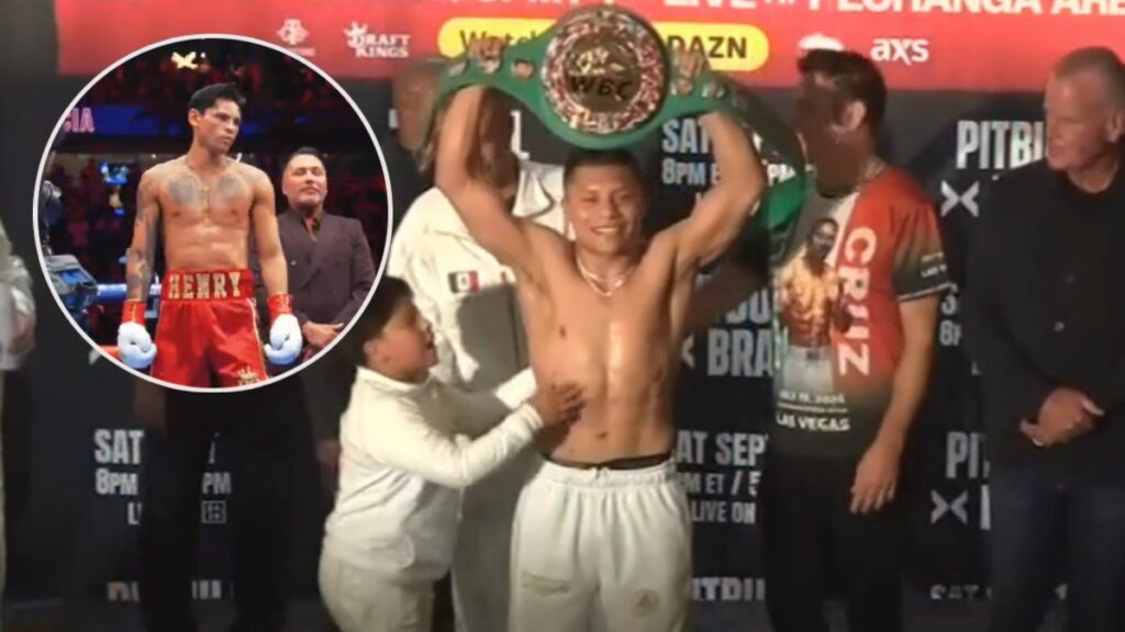 Ryan García y Pitbull Cruz | @BoxAzteca7 y @RyanGarcia
