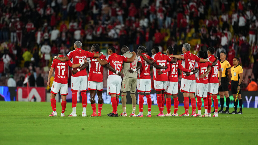 Jugadores de Santa Fe. - Vizzor Image.