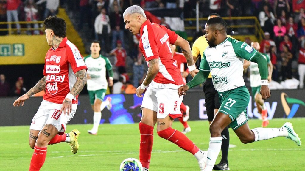 Santa Fe vs Cali por la Liga BetPlay Dimayor 2026-II.