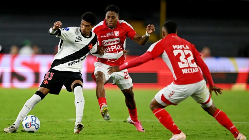 Santa Fe vs Vasco da Gama por la ida en El Campín