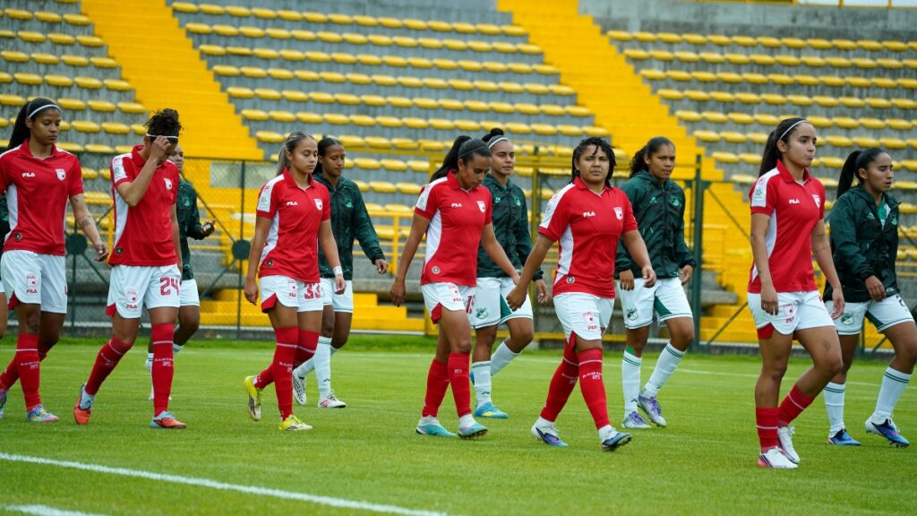 Independiente Santa Fe y Deportivo Cali jugarán en Tunja la final ida de la Liga Femenina