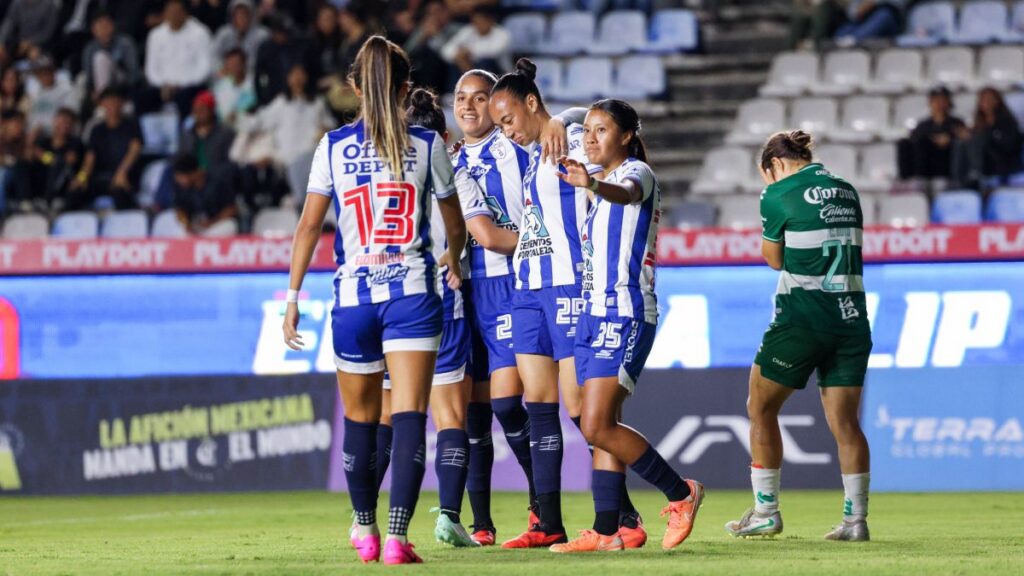 Pachuca acaba con su racha de derrotas con goleada ante Santos