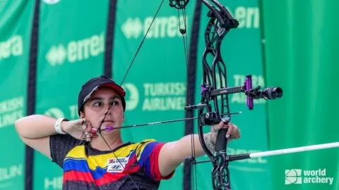 Flechas de jerarquía: Sara López se sube al podio de la Copa Mundo de Tiro con Arco
